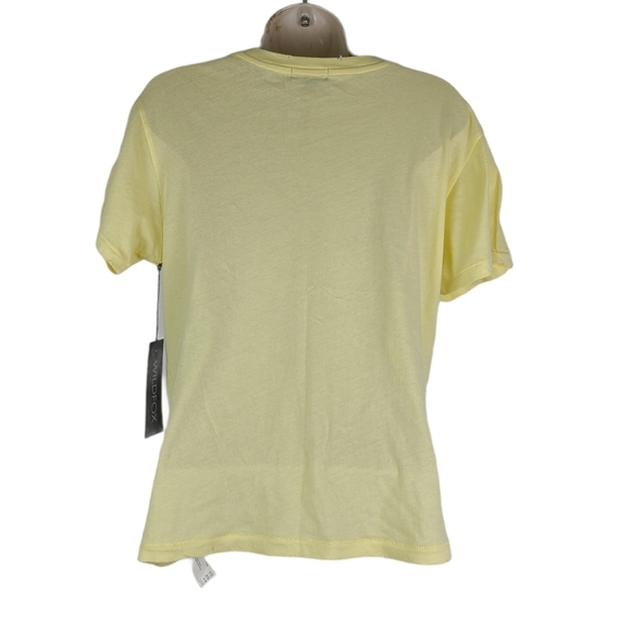 Nwt Wildfox Sunnies Keke Tee Yellow Small - Picture 3 of 3